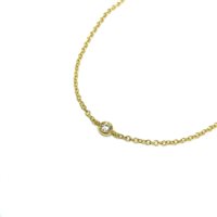 Bracciale Breda Gioielli Donna in Oro giallo Diamante 0.05 Ct BR-100-72 - BR-100-72